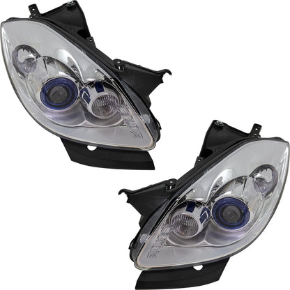 LH & RH HID/Xenon Headlight for Buick Enclave (2008–2012) w/ Bulbs