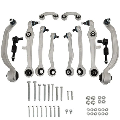 12Pcs Control Arms Kit for Audi A4 Quattro B6 B7 (2000-2008)