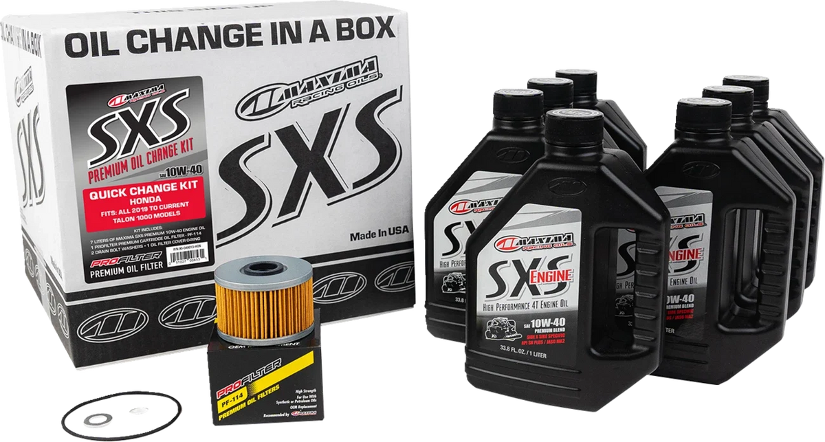 Oil Change Kit for Honda Talon (2019–2023) - 10W40 Synthetic