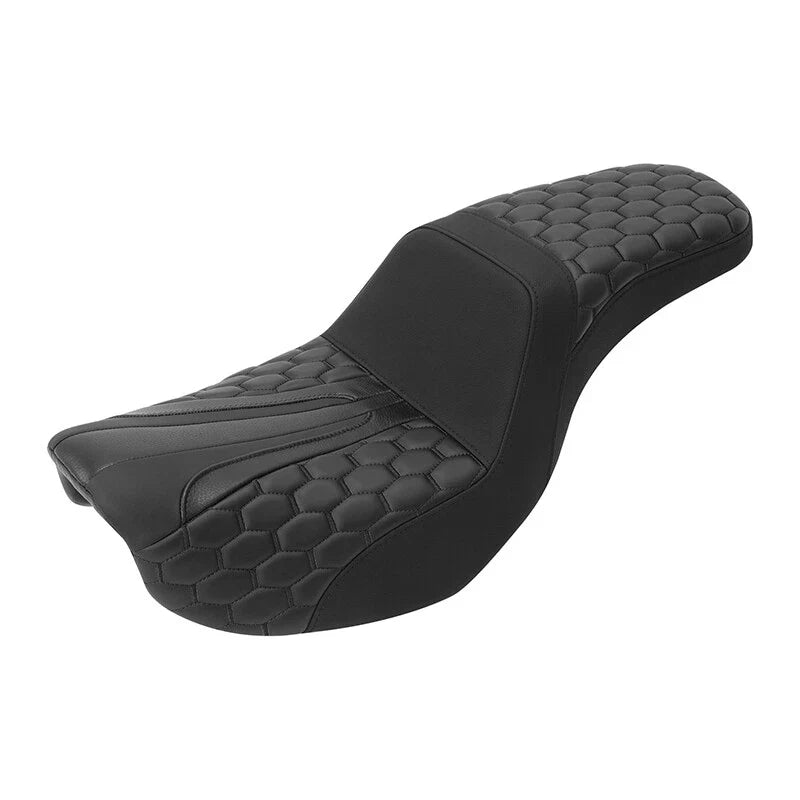 Driver and Passenger Seat Assembly for Dyna Street Bob 2006-2017