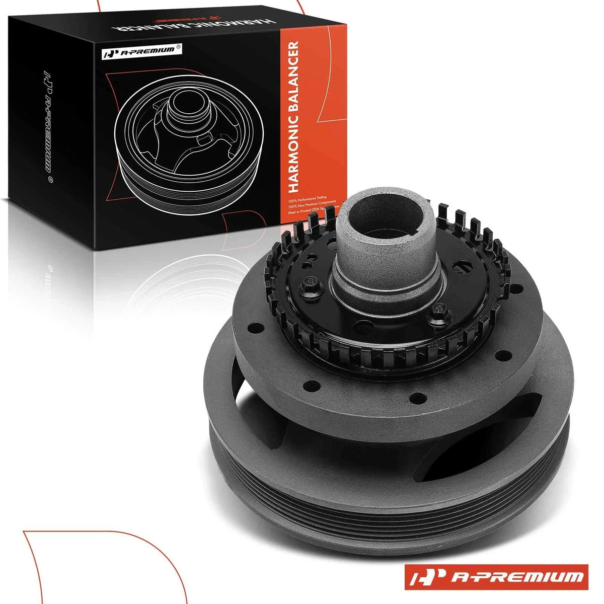 Engine Harmonic Balancer for Ford Freestar, Mercury Monterey (2004–2007)