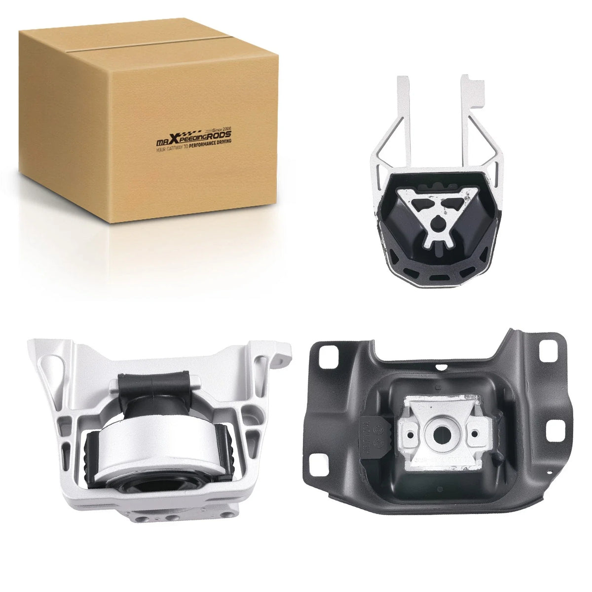 3-Piece Engine Mount Set for Ford Transit Connect 2.5L 2014-2022 A5612 3304