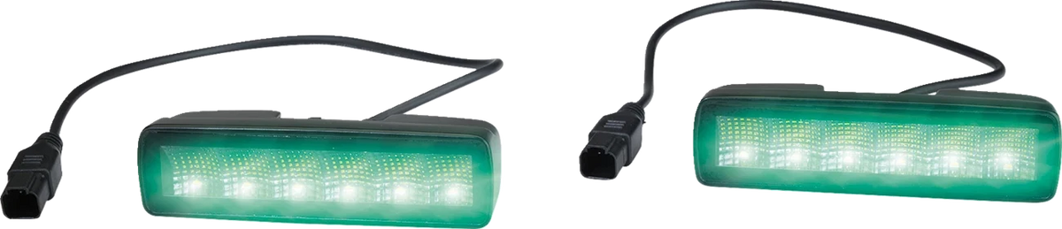 LED Mini Light Bar for Moose Offroad (6", Green) MSE-LPKITMG