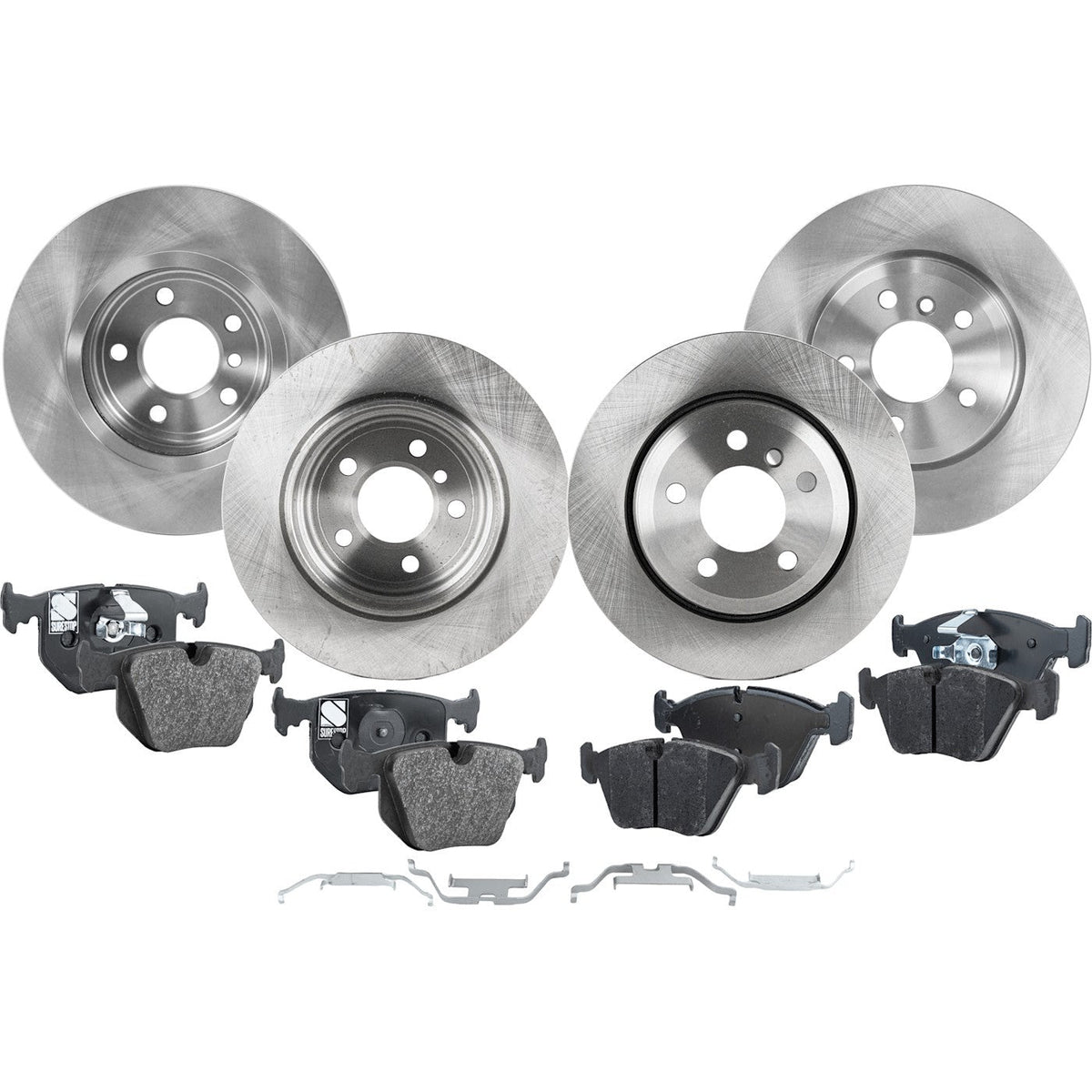 Brake Disc Rotors and Pads Kit for BMW X3 (2004–2010)