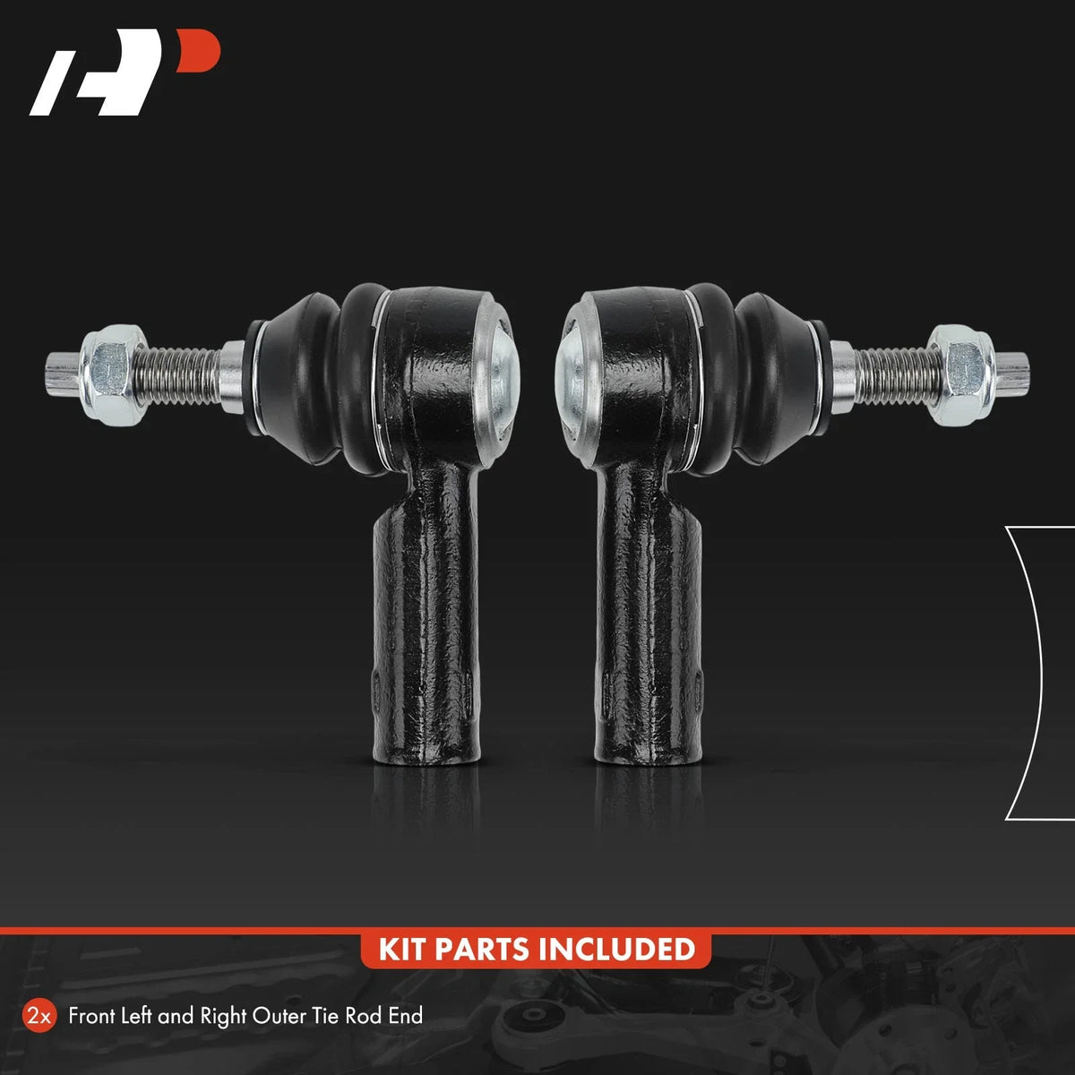 Tie Rod Ends Front Outer (2X) for Ford E-Transit 2022-2025