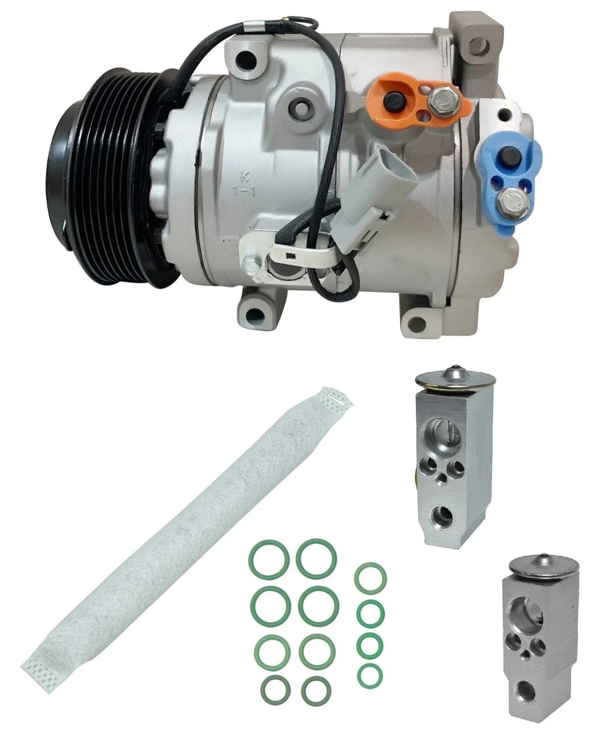 A C Compressor Kit Replacement for Toyota Land Cruiser 5.7L (2009–2015)