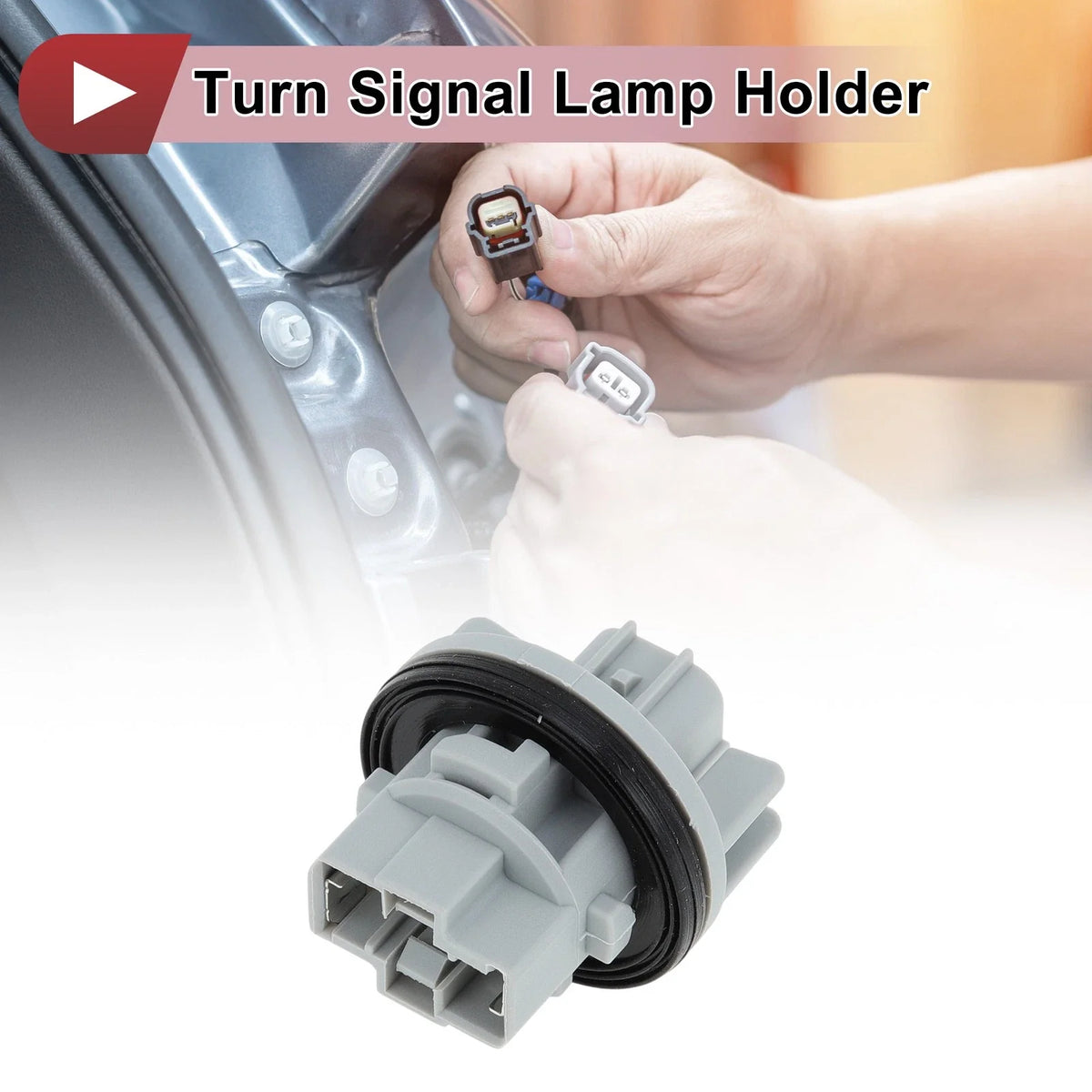Turn Signal Light Socket for Honda Civic Odyssey Insight (No. 33302-S7A-003)