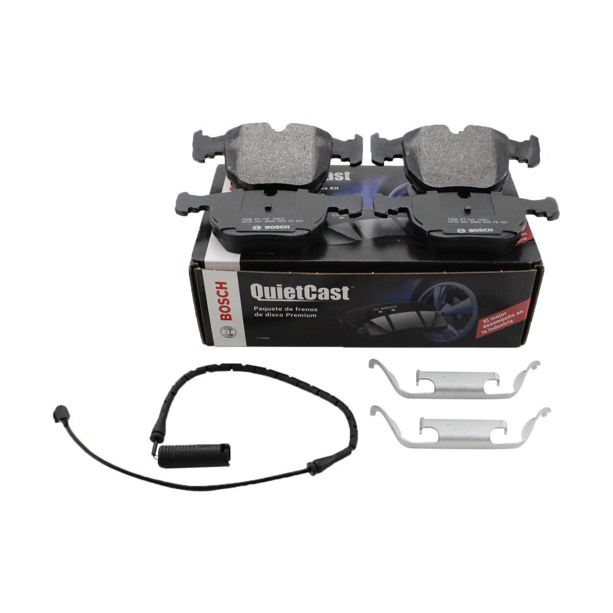 Semi-Metallic Front Brake Pads for BMW E38 E39 E53 by Bosch 1995-2006