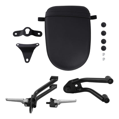 Rear Seat with Footpegs for Honda Rebel CMX300 CMX500 (2017–2025)