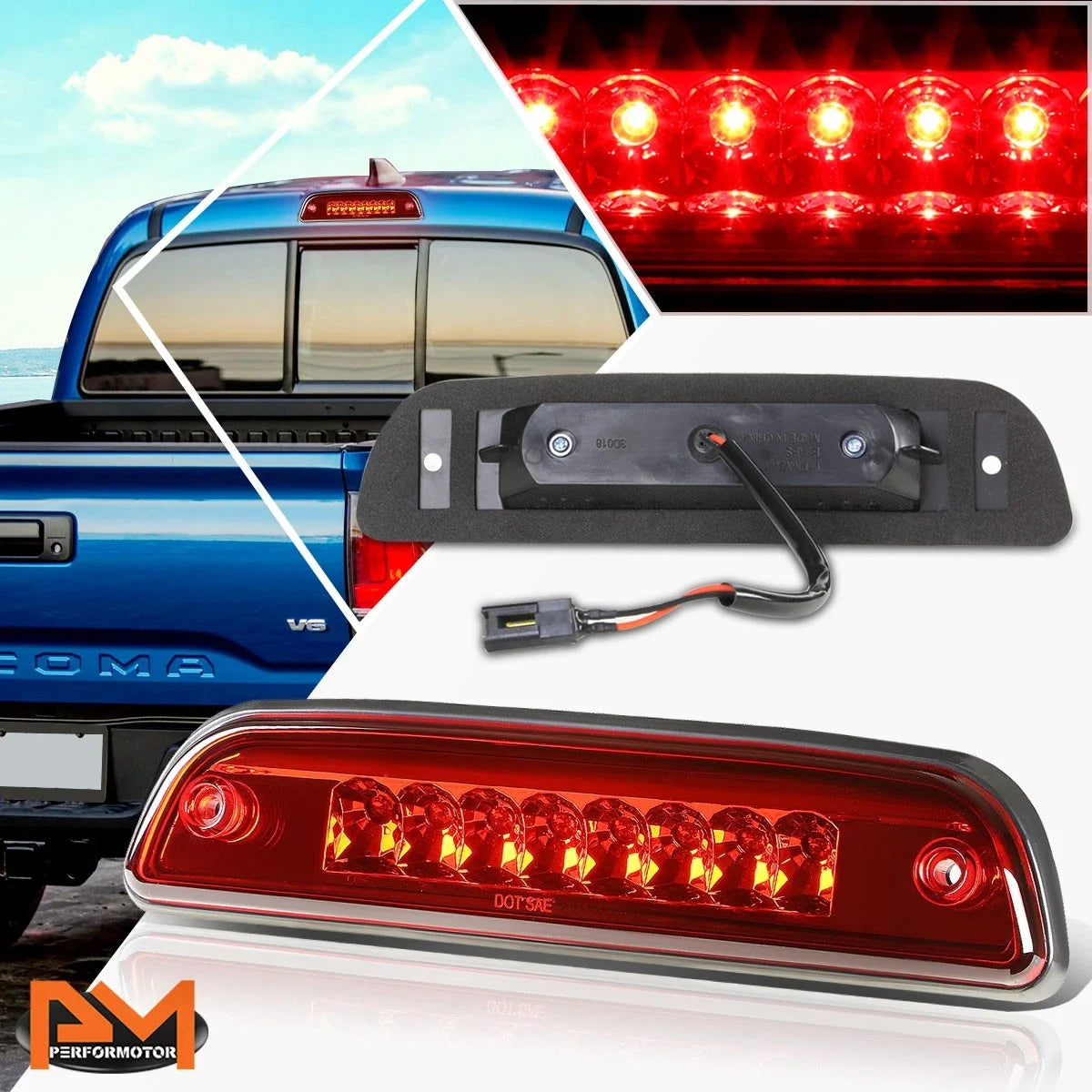 LED Full Third Brake Light for Tacoma 1995 through 2021