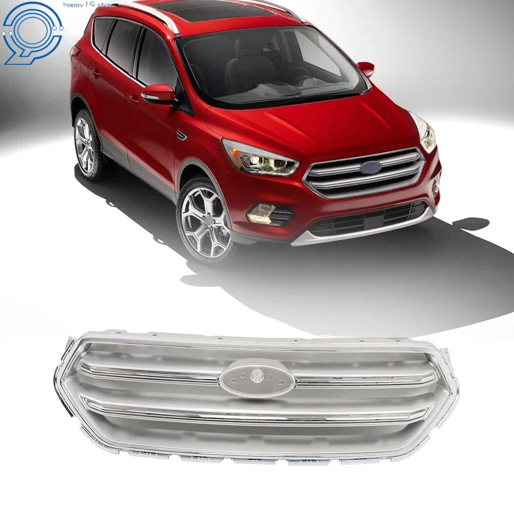 Chrome Front Hood Upper Grille for Ford Escape (2017–2019)