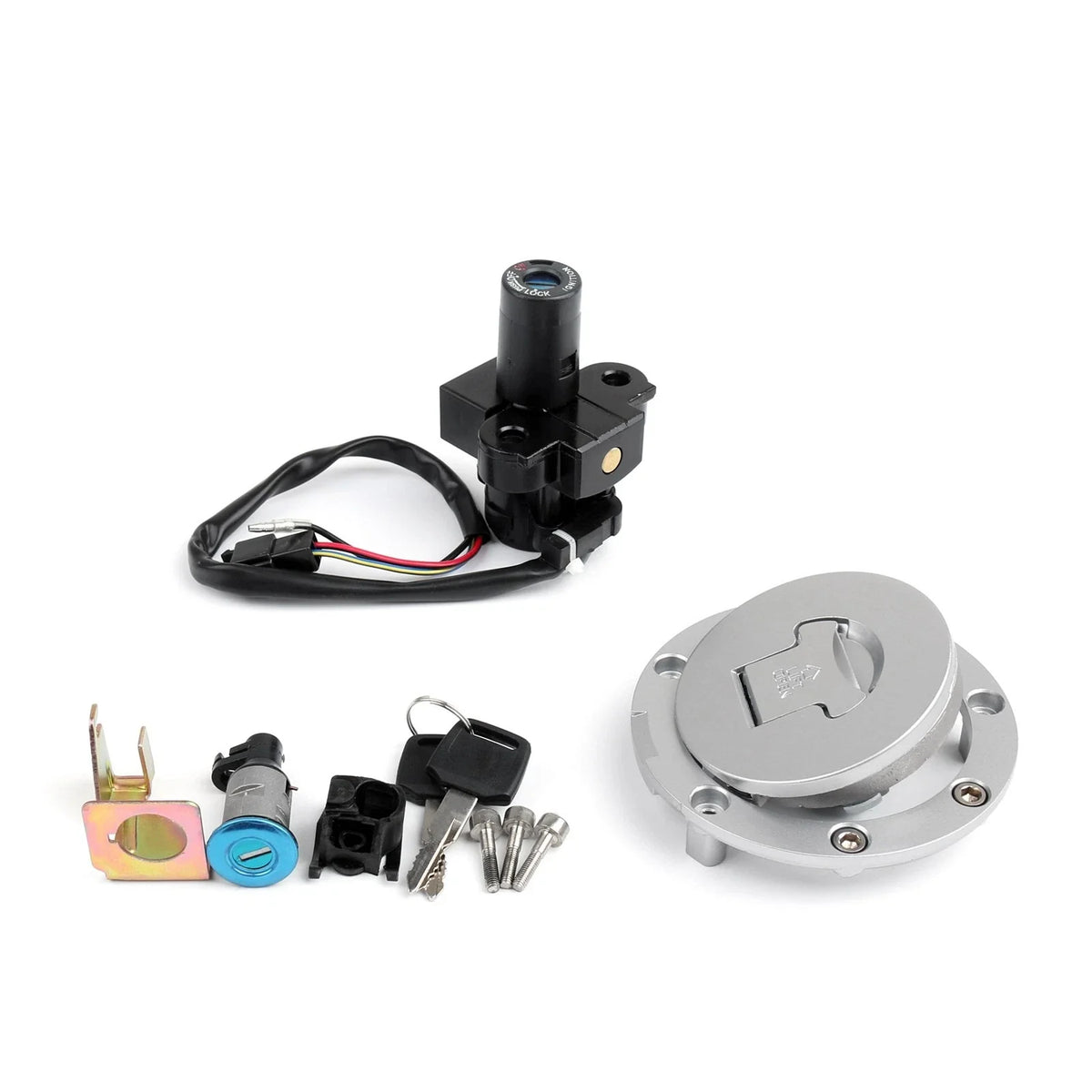 Key Set with Ignition Switch Lock & Fuel Gas Cap for Honda CBR1100XX 1996-1998