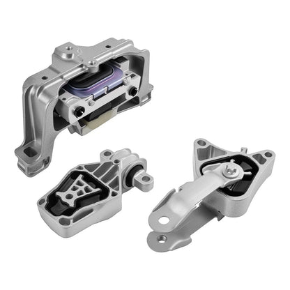 3Pcs Auto Transmission & Engine Mounts for Mercedes-Benz GLA250 2013-2019