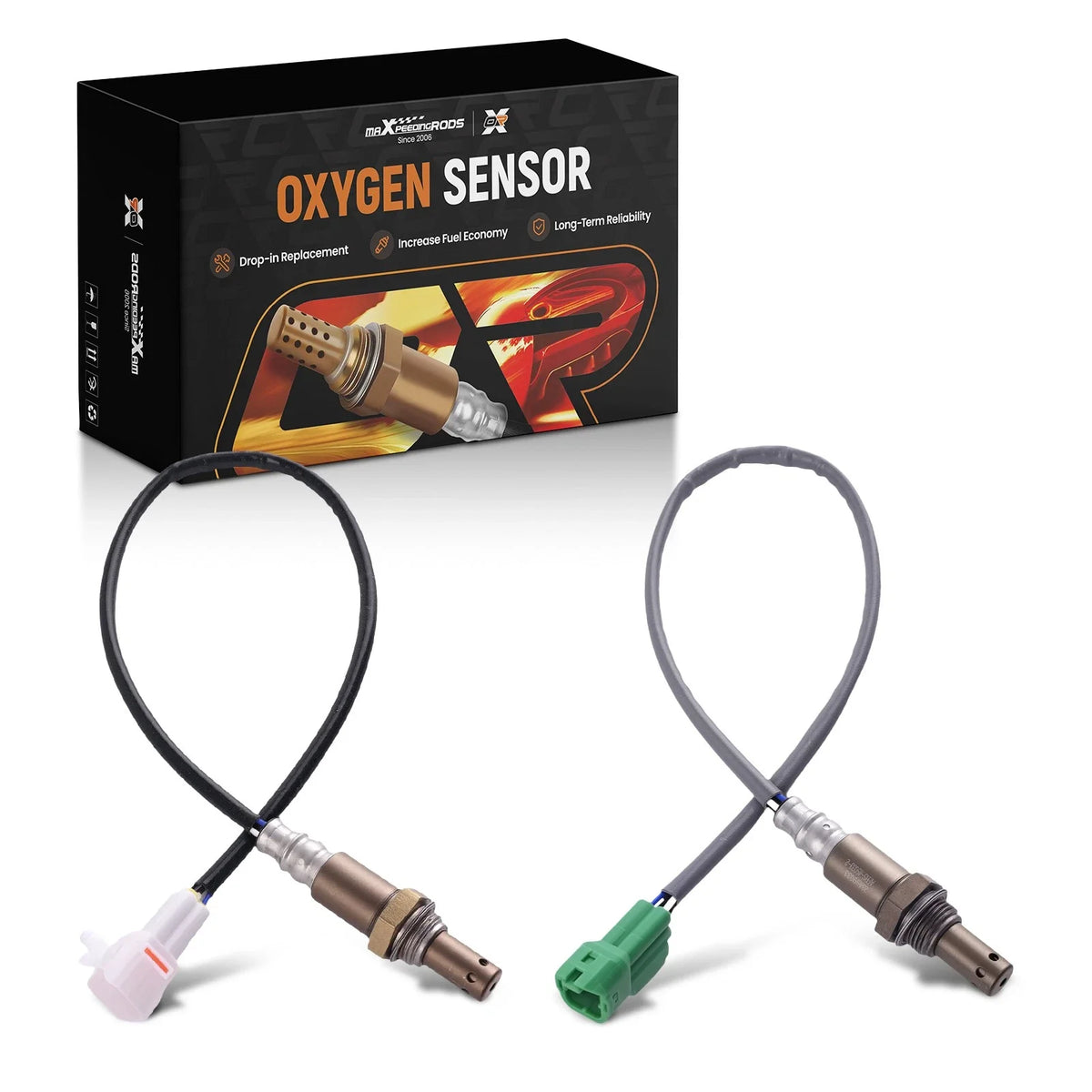 2Pcs O2 Oxygen Sensors for Suzuki SX4 (2008–2009)