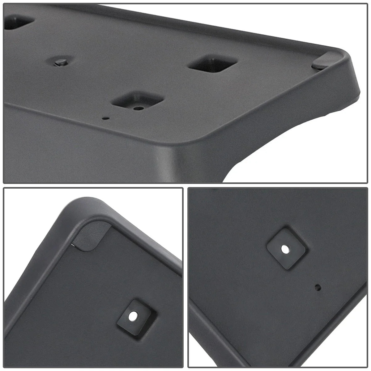 Front Bumper License Plate Mounting Bracket Kit for Dodge Charger (2015–2021)