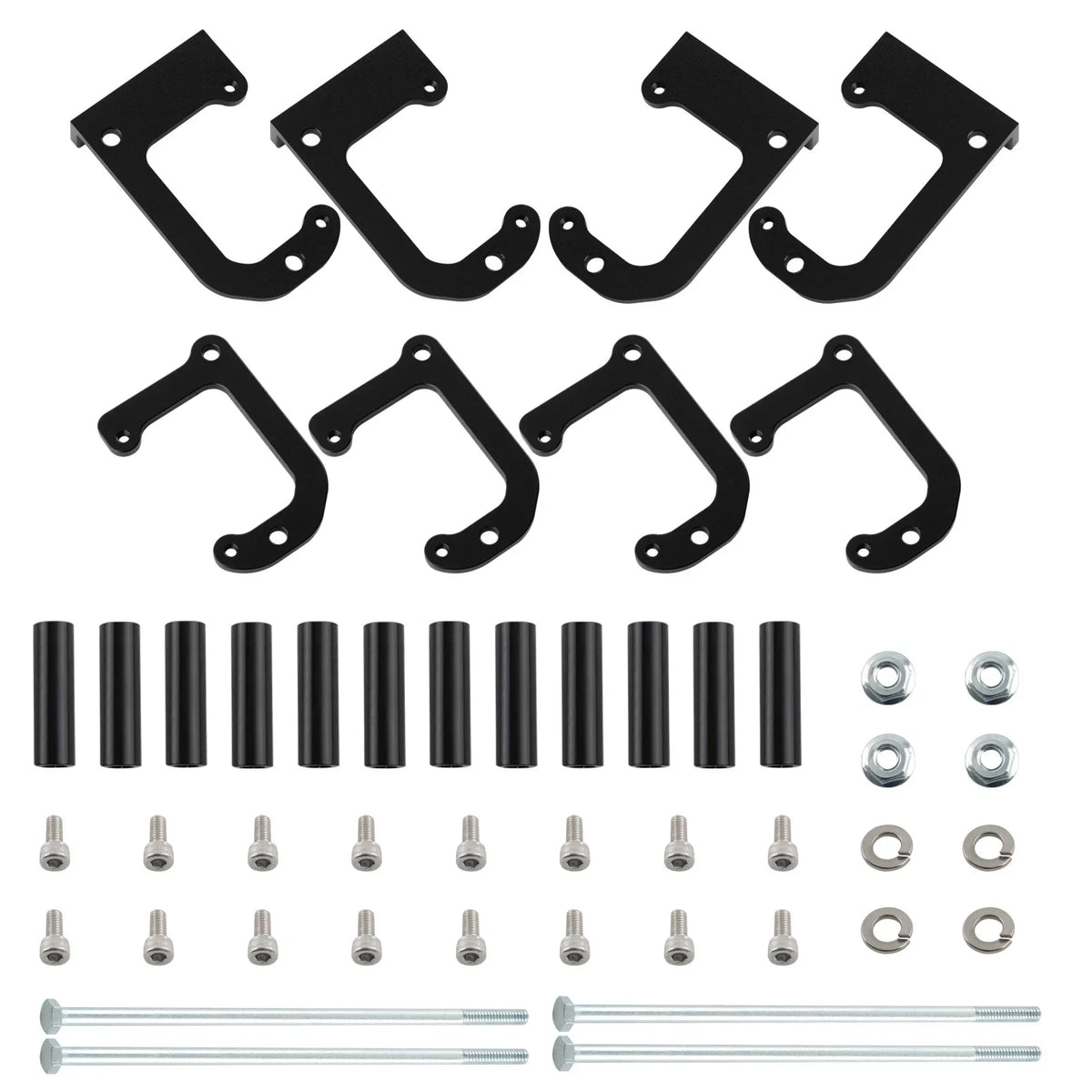 Remote Mount Coil Relocation Brackets Kit for 2000-2006 Chevy LS LQ4