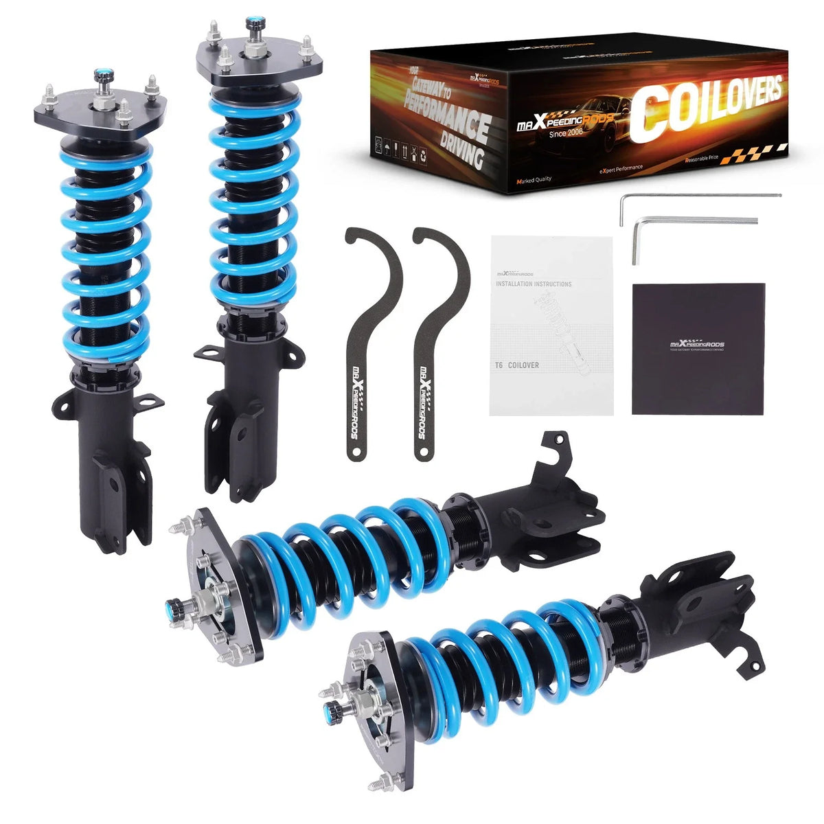 Adjustable 24 Way Coilover Struts Kit for Toyota Corolla E100 E90 1987-2002
