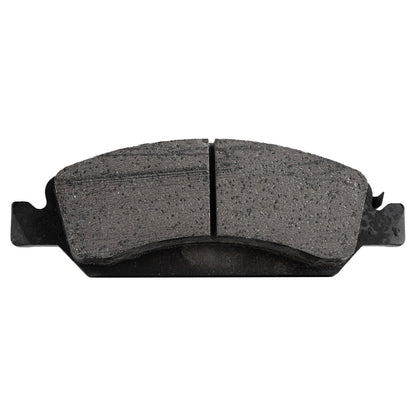 Brake Disc & Pad Set, Cross-drilled for 2009-2014 Chevy Express 1500