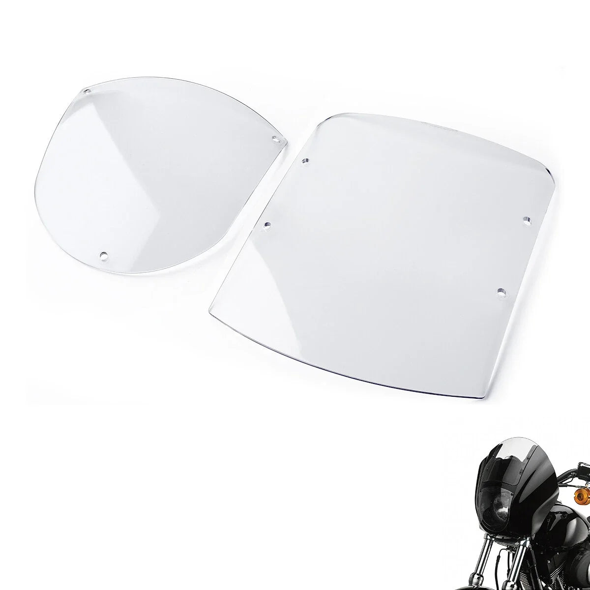 Quarter Fairing Kit ABS for Harley XL Models 1988-2016