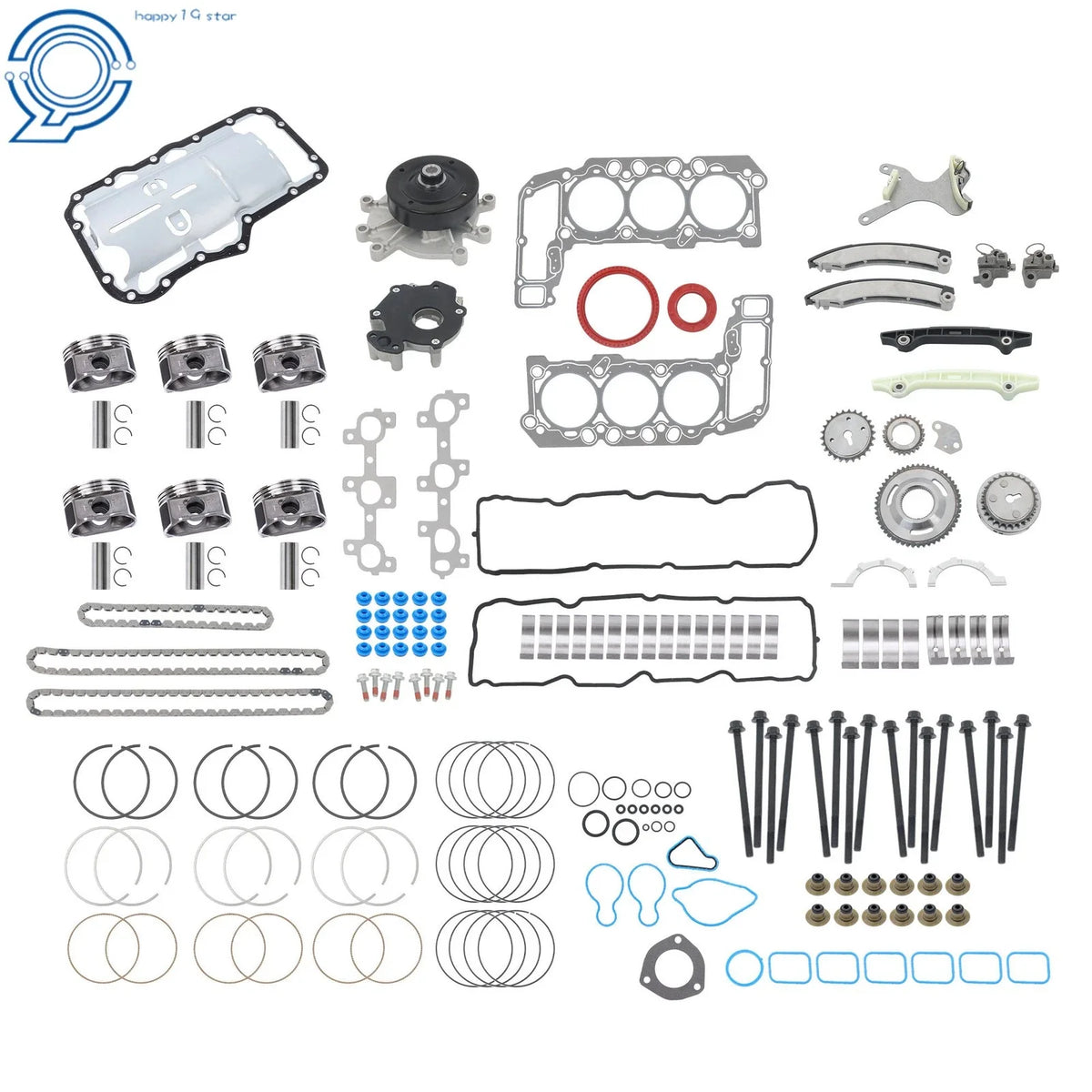 Rebuild Kit for 3.7L Engine - Jeep Dodge Ram Durango Dakota 2005-2012