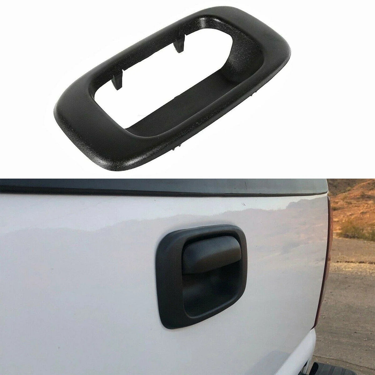 Tailgate Handle Bezel 2014-2019 for Chevy Silverado and GMC Sierra