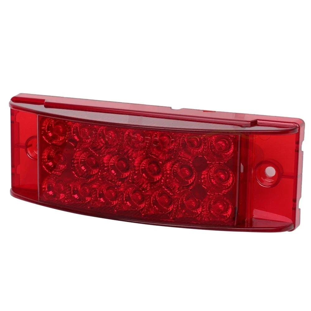 5 Red Lens Side Markers for 2008 Peterbilt 367 & Freightliner Argosy