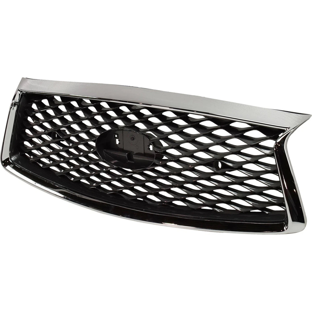 Grille Assembly for Infiniti Q50 (2018–2020) Chrome Frame, Front View Camera CAPA