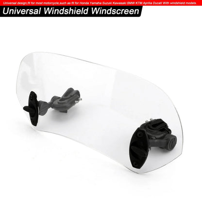 Windshield Deflector Spoiler Extension - Universal Fit, Adjustable