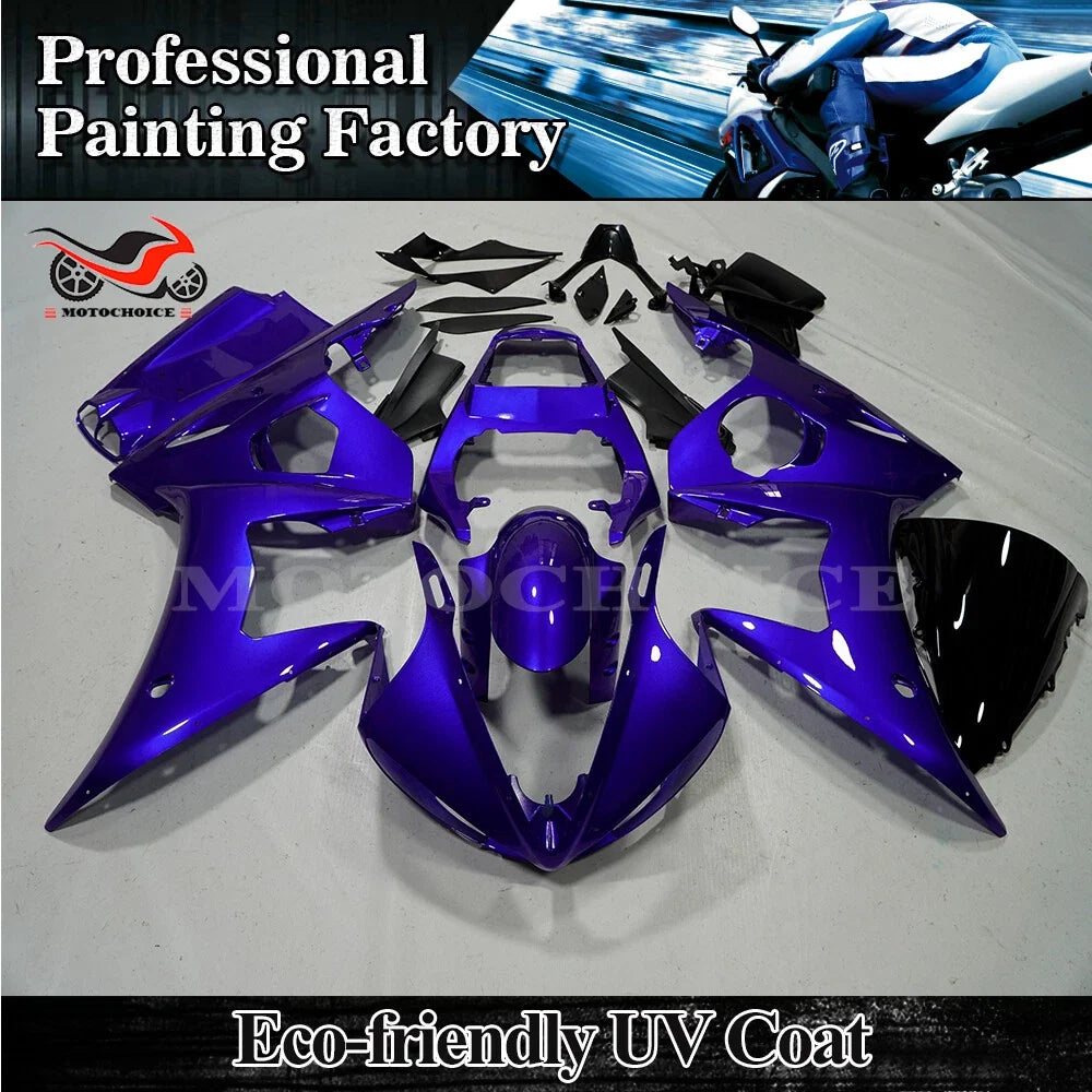 Glossy Blue ABS Fairing Bodywork Kit for Yamaha YZF-R6 (2005)