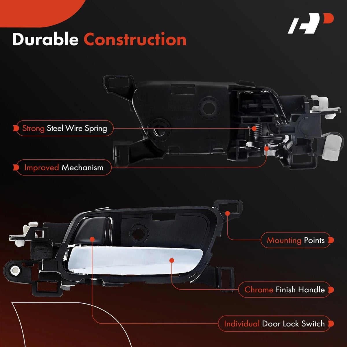 Left Door Handle Plastic for Honda Accord 2013-2017