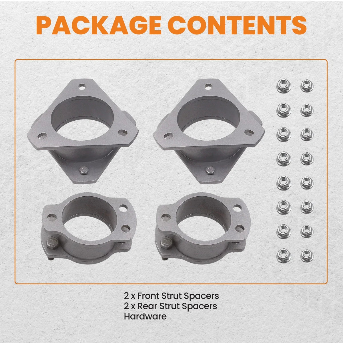 3" Front 2" Rear Level Lift Kit Spacers for Ford Explorer (2002–2005)