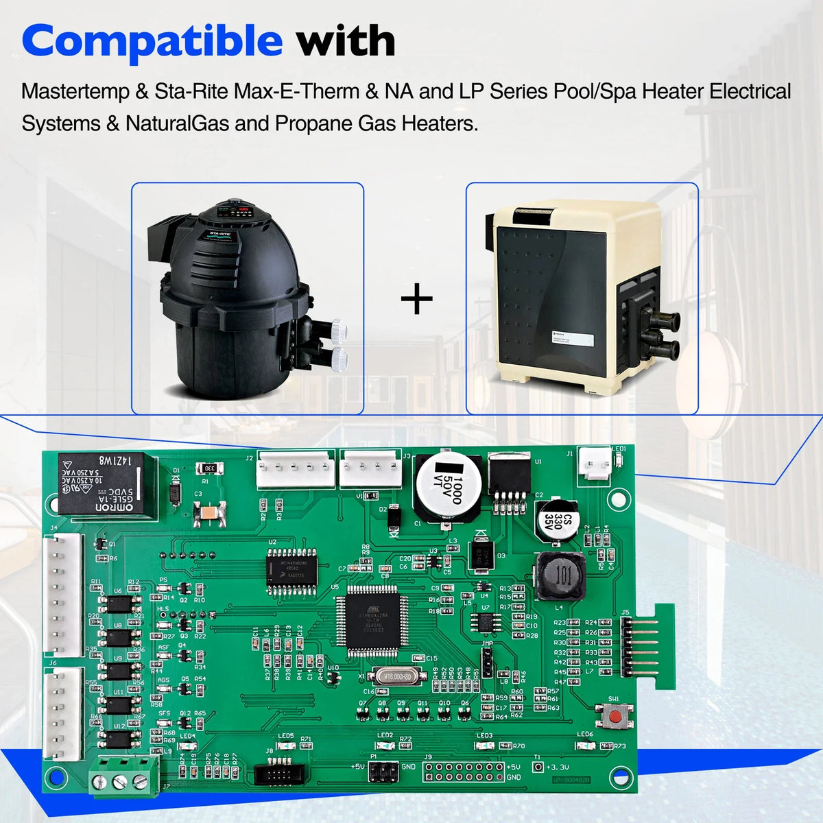 Control Board Kit for Mastertemp 461105 (NA/LP) (42002-0007S)