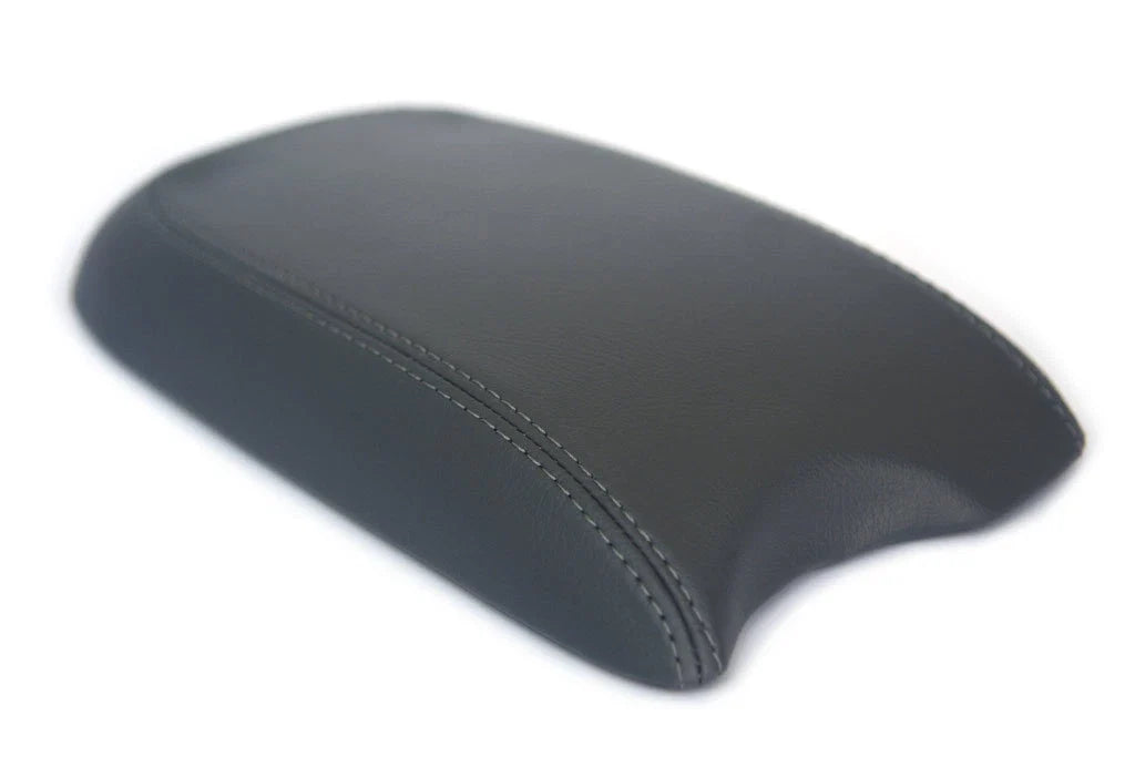 Center Console Armrest Cover for Hyundai Santa Fe (2001–2006) Gray Leather
