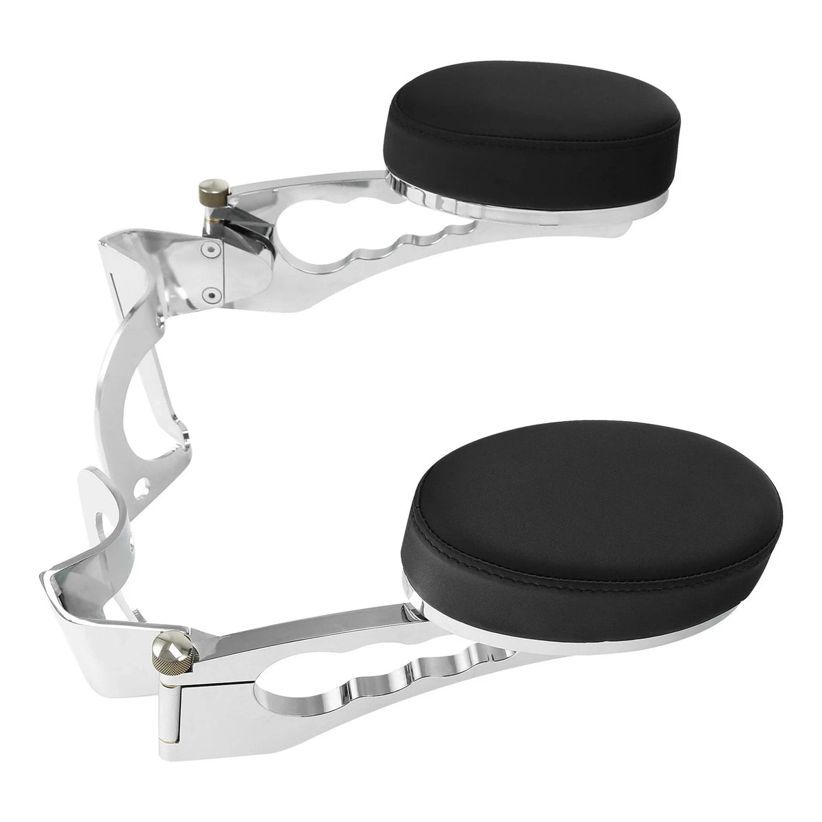 Adjustable Rear Passenger Armrests for Harley Electra Glide (2014–2025) Chrome