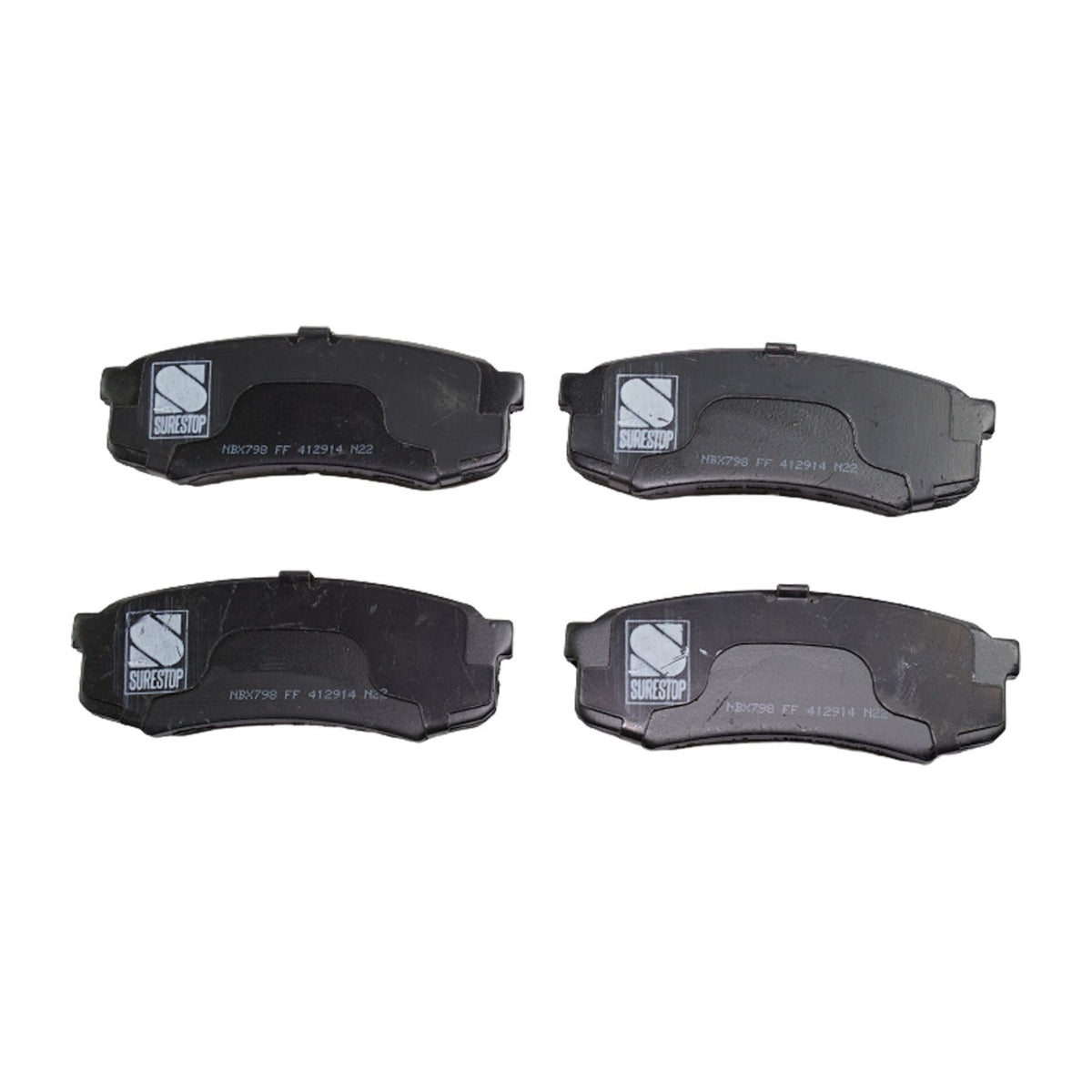 Brake Disc & Pad Set - Slotted & Cross-drilled for Toyota 4Runner 2003-2009