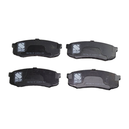 Brake Disc & Pad Set - Slotted & Cross-drilled for Toyota 4Runner 2003-2009