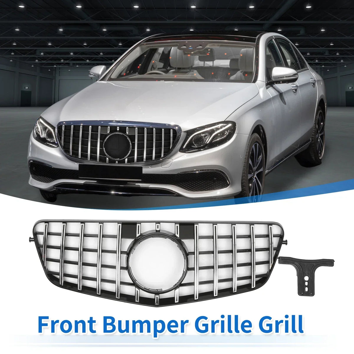 Front Upper Grille for Mercedes E300 (2017-2023)