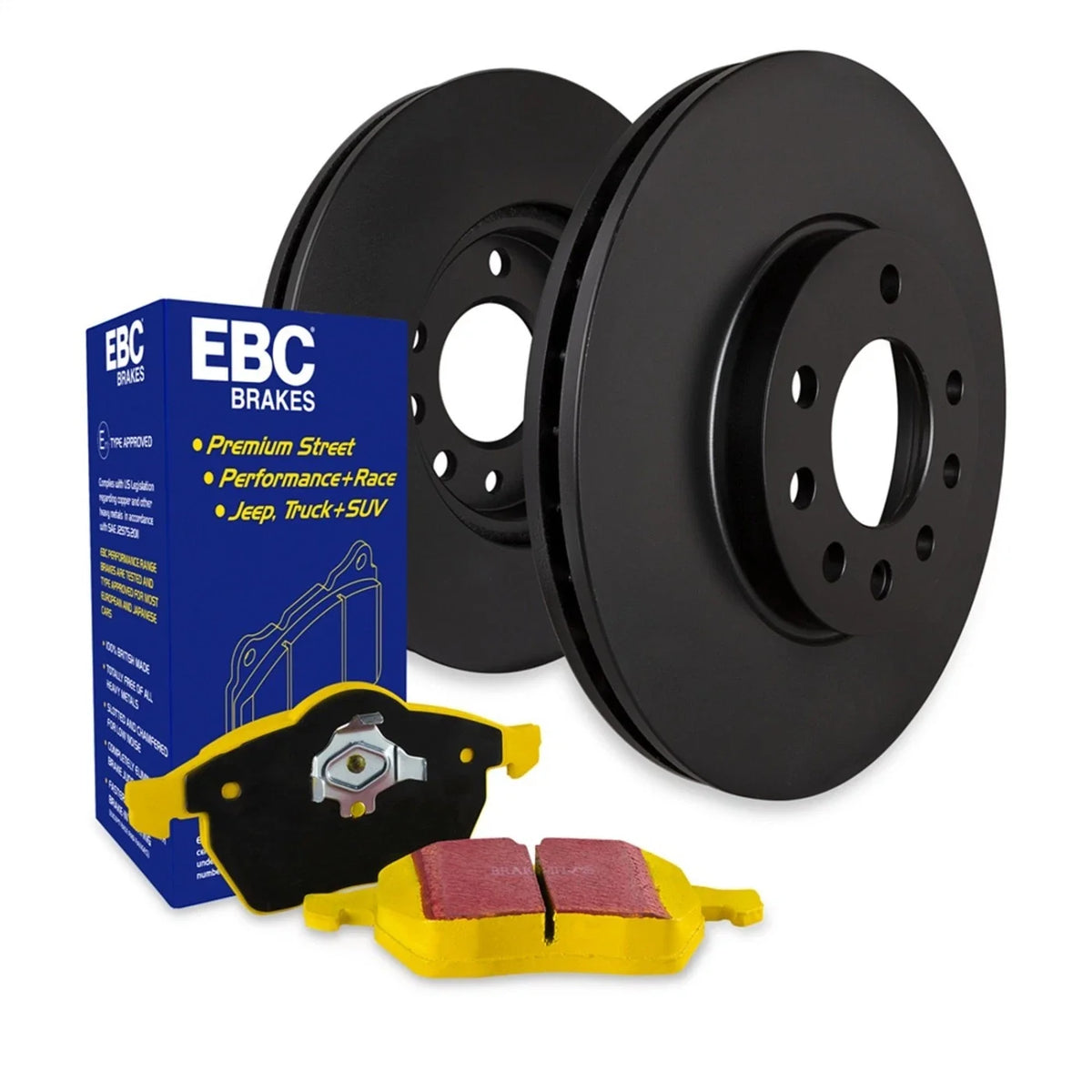 Brake Pad and Disc Kit - 2 Pieces for Ford F-150