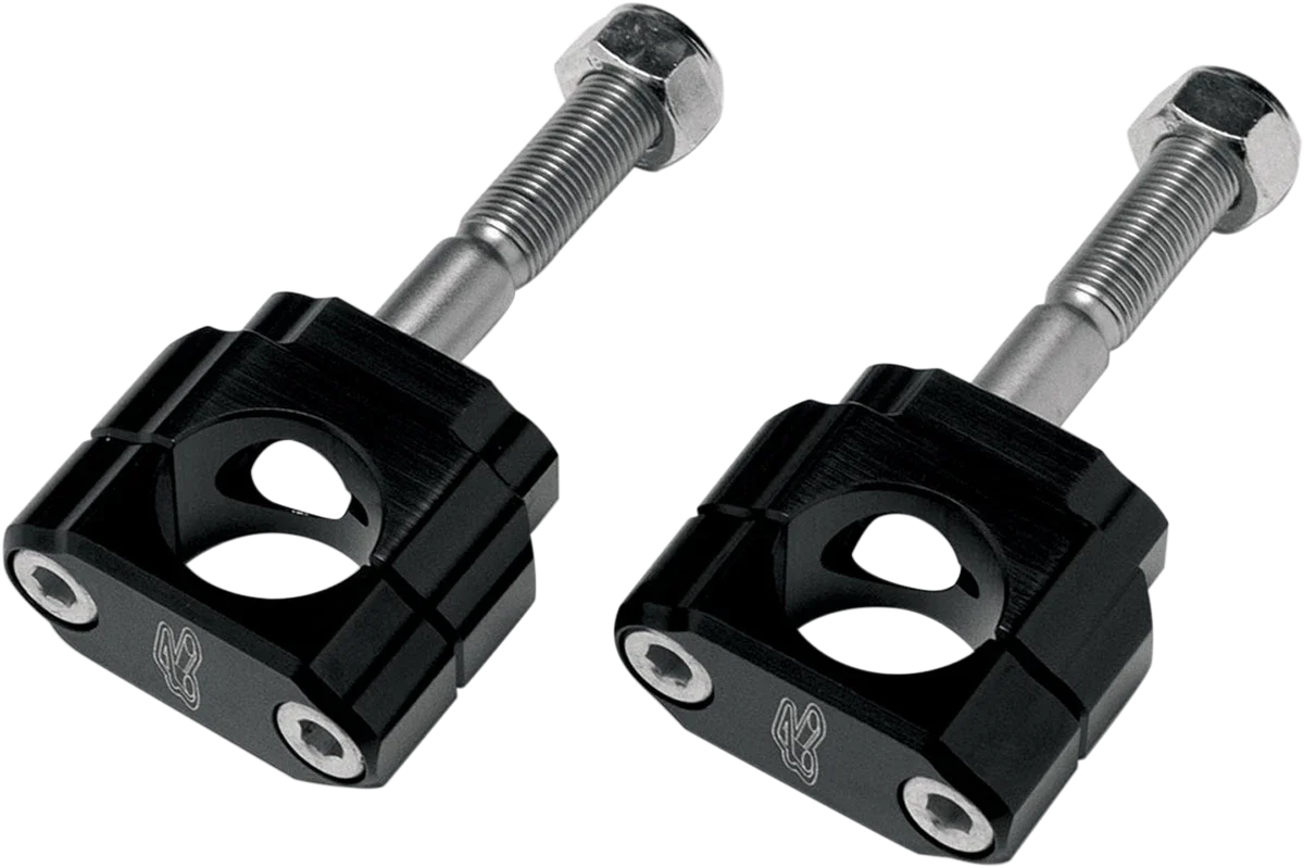 Rubber-Mounted Handlebar Clamp for Renthal (1-1/8", 5 mm Offset)