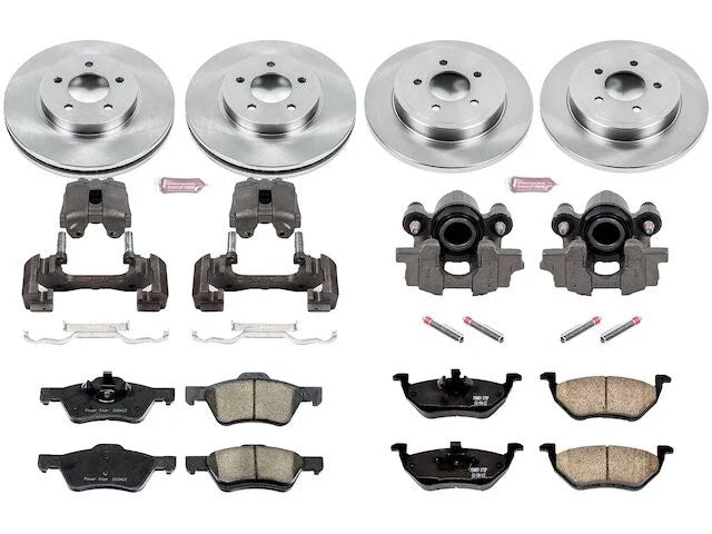Brake Pad and Rotor Kit for Mazda Tribute (2008) BT528XG