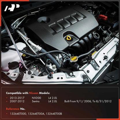 Red Valve Cover with Bolts for 2007-2012 Nissan Sentra