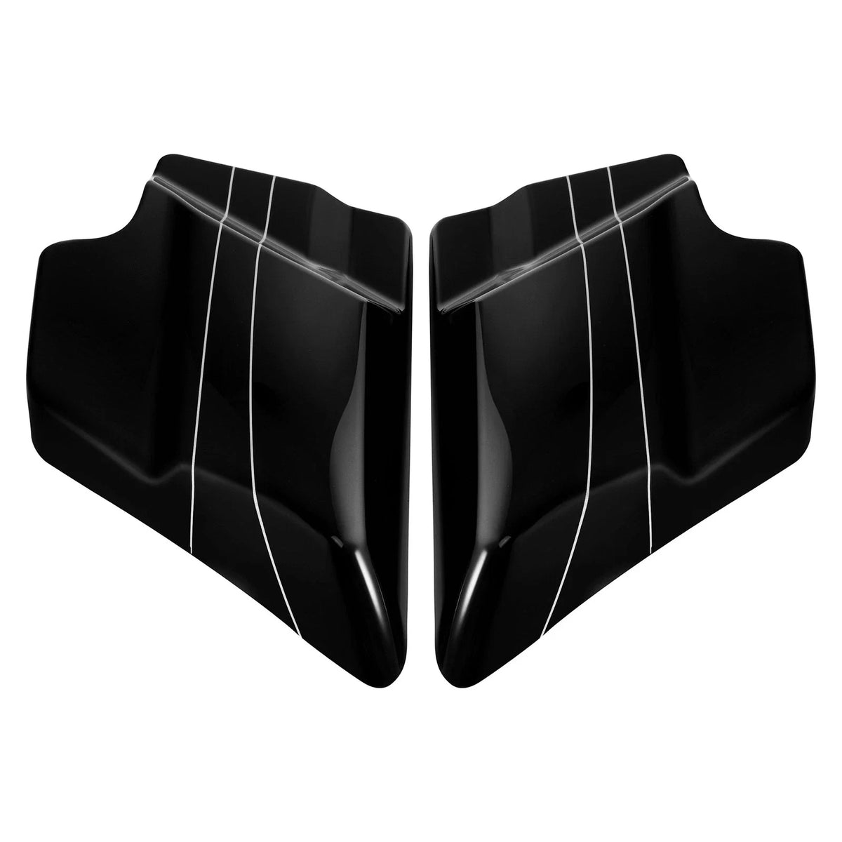 Battery Side Covers for Harley Electra Glide Ultra Limited (2009–Present) Vivid Black