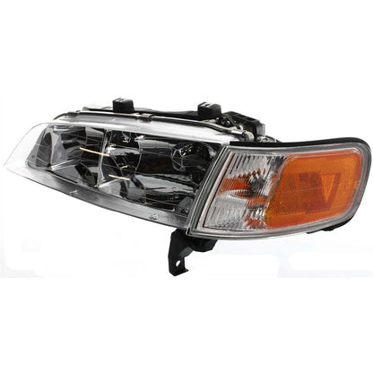 Set of 2 Halogen Headlights with Bulbs for Honda Accord (1994–1997)