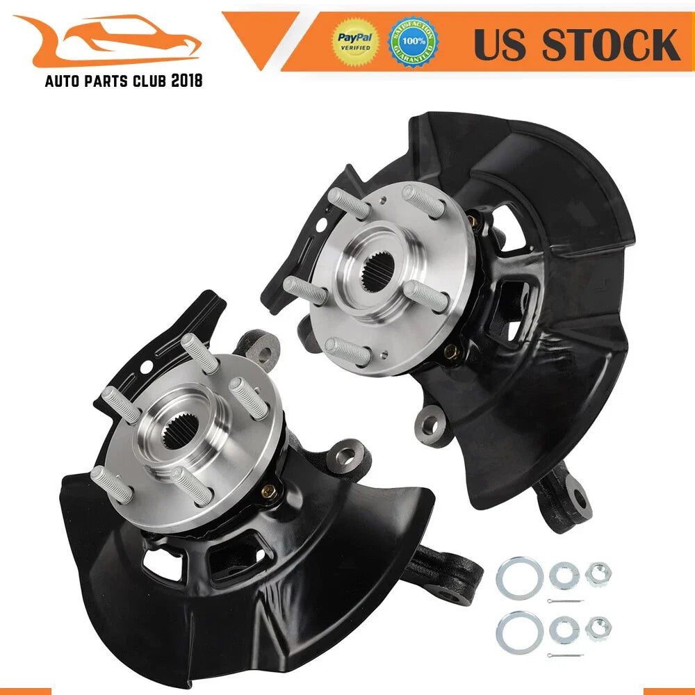 2 Front Wheel Hub Bearings for Hyundai Sonata (2011–2013)