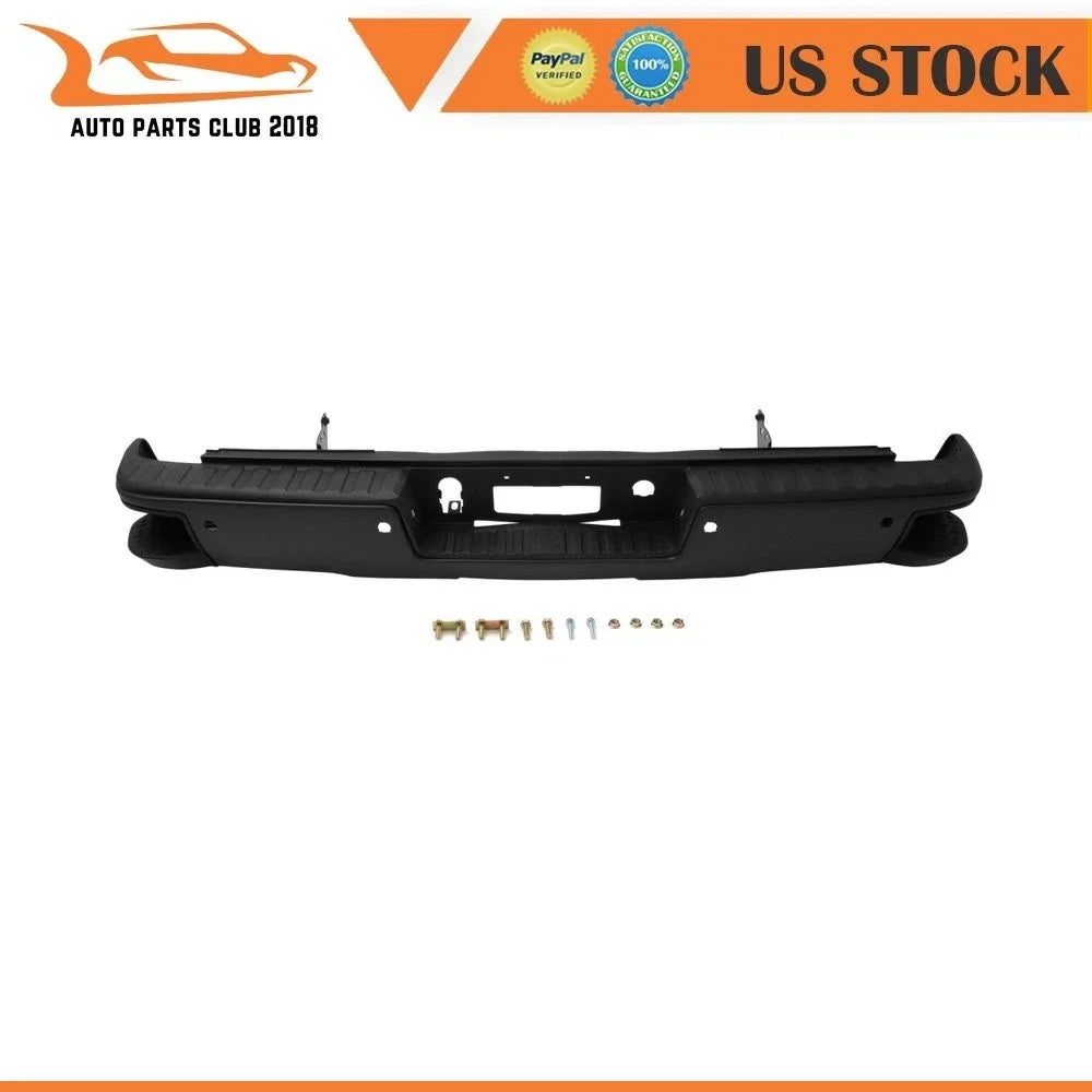 Rear Step Bumper for Chevy Silverado GMC Sierra 1500 (2014–2018)
