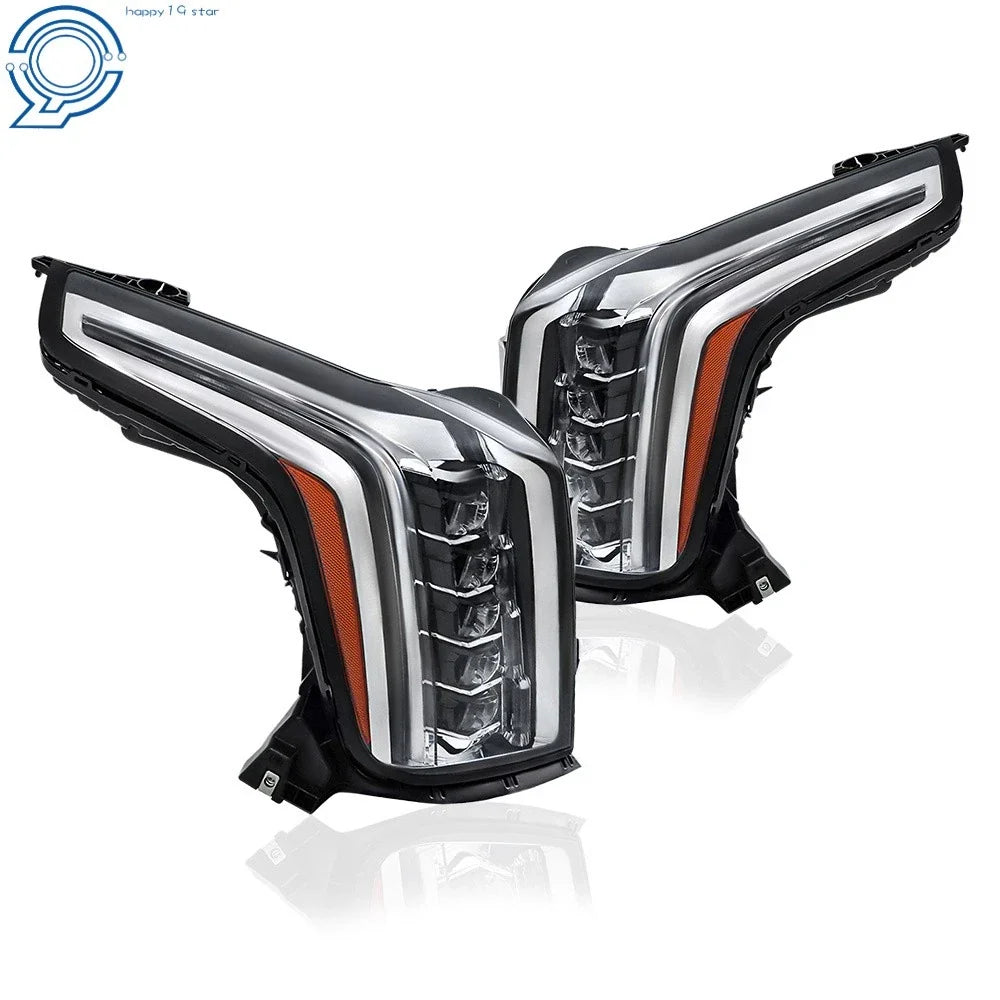 2015-2020 Cadillac Escalade Clear Lens LED Headlights - Right & Left