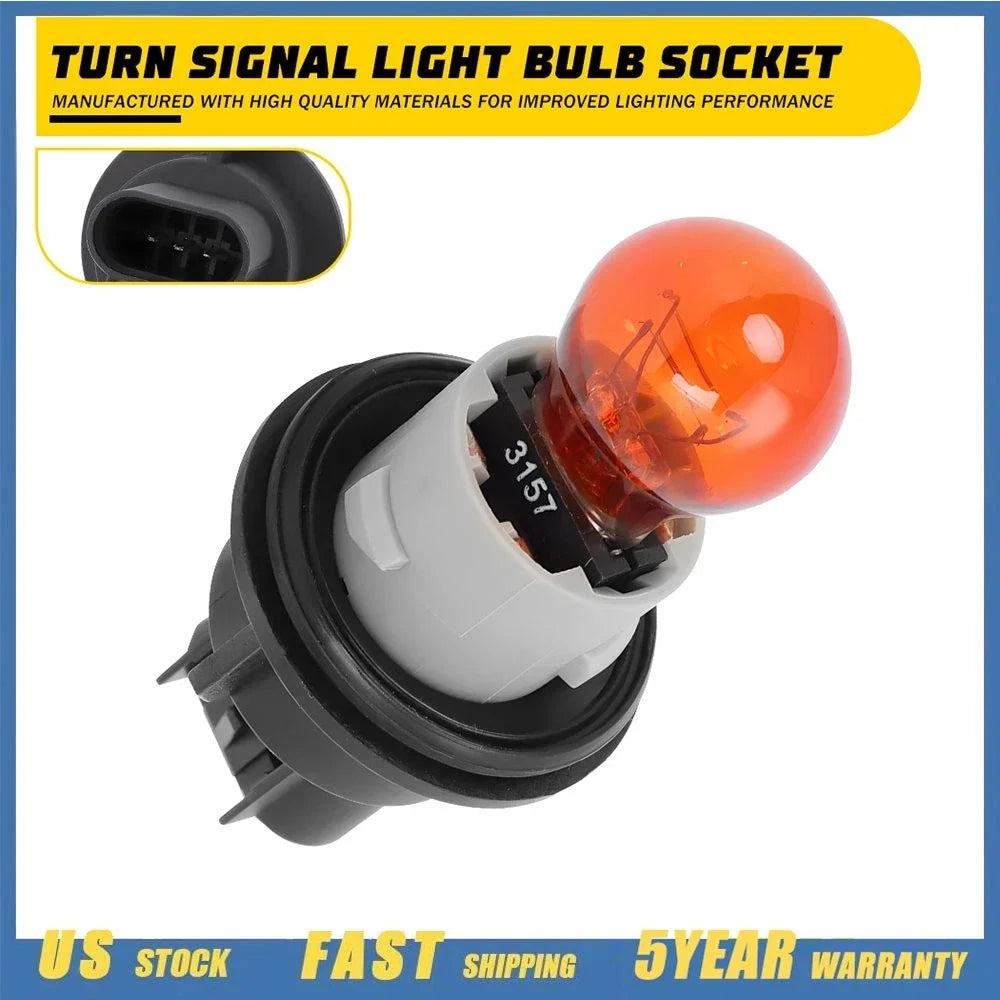 Turn Signal Flasher Light Socket for Dodge Ram 1500 2500 (1994-2001)