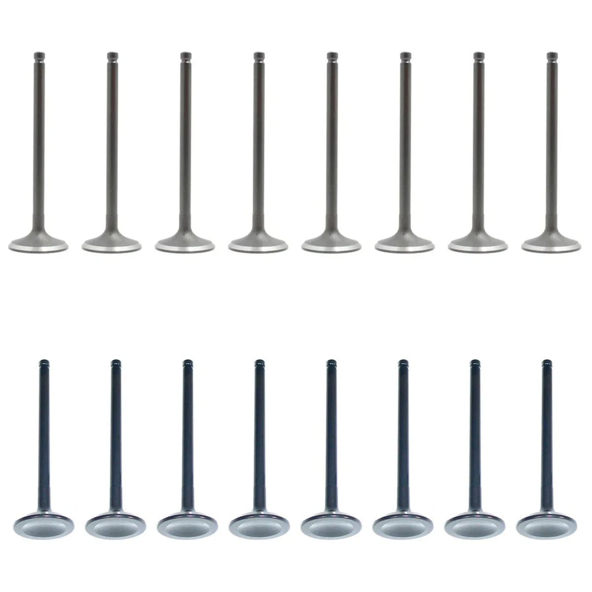 Set of 16 Intake & Exhaust Valves Kit for Colt Eclipse Elantra Galant (L4 16V)