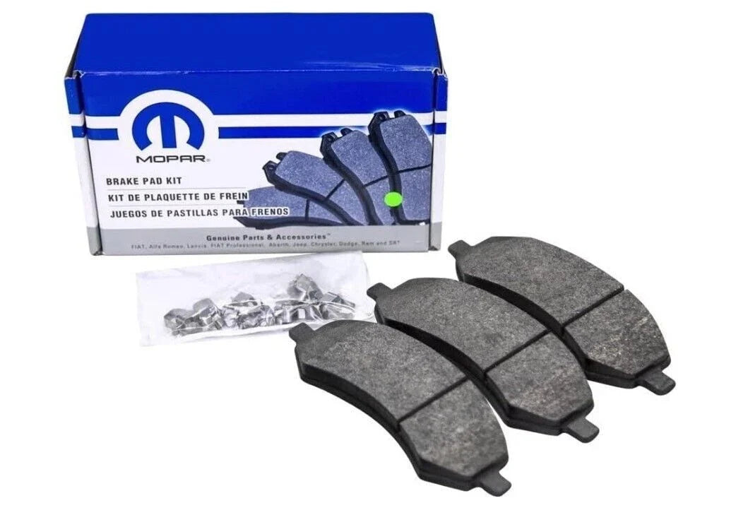Genuine Mopar OEM Semi-Metallic Front Brake Pads for Dodge Challenger Charger (2015–2023)