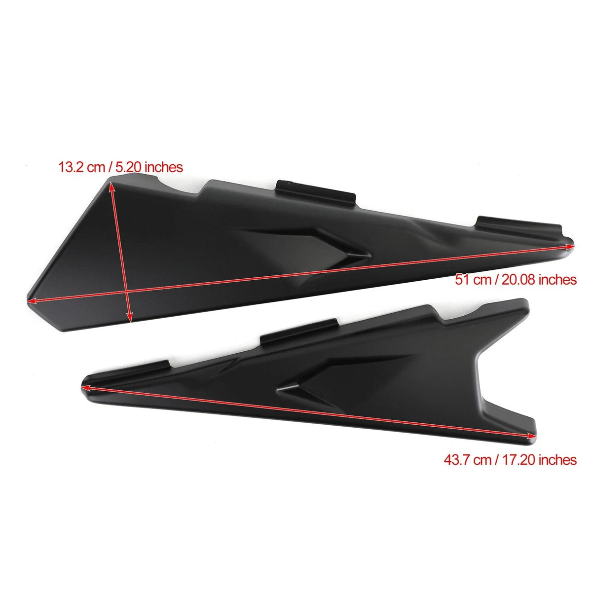 Side Infill Mid Panel Fairing Covers for BMW R1200GS/ADV R1250GS/ADV (2013–2023)